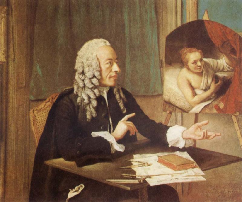 Jean-Etienne Liotard Portrait of Francois Tronchin oil painting image